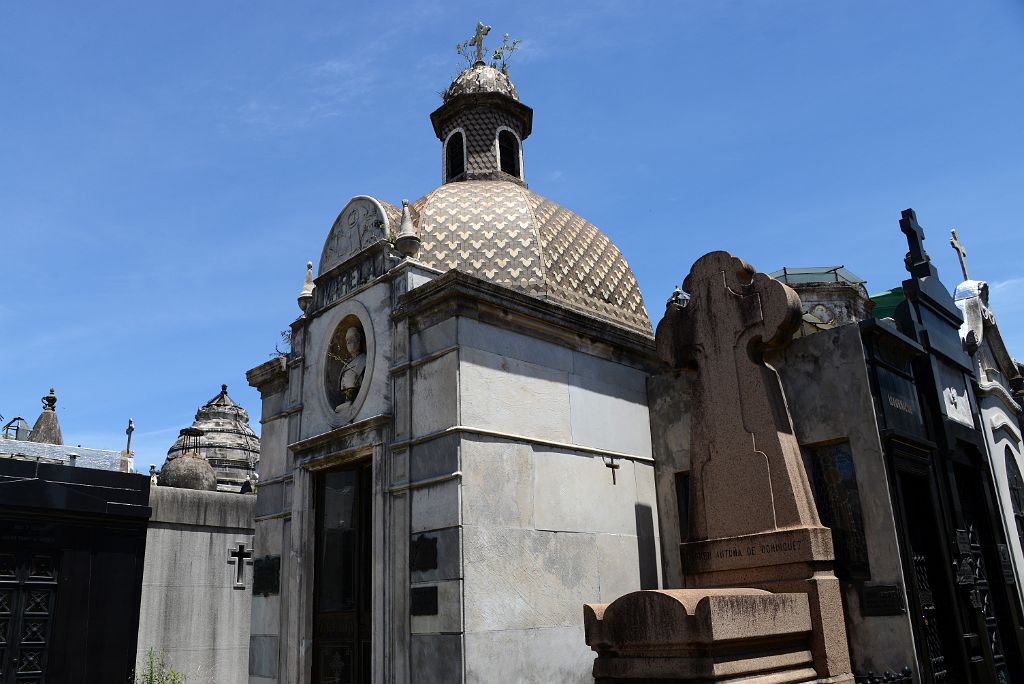 34 Mausoleum of Florencio Varela Argentine Writer and Journalist Recoleta Cemetery Buenos Aires